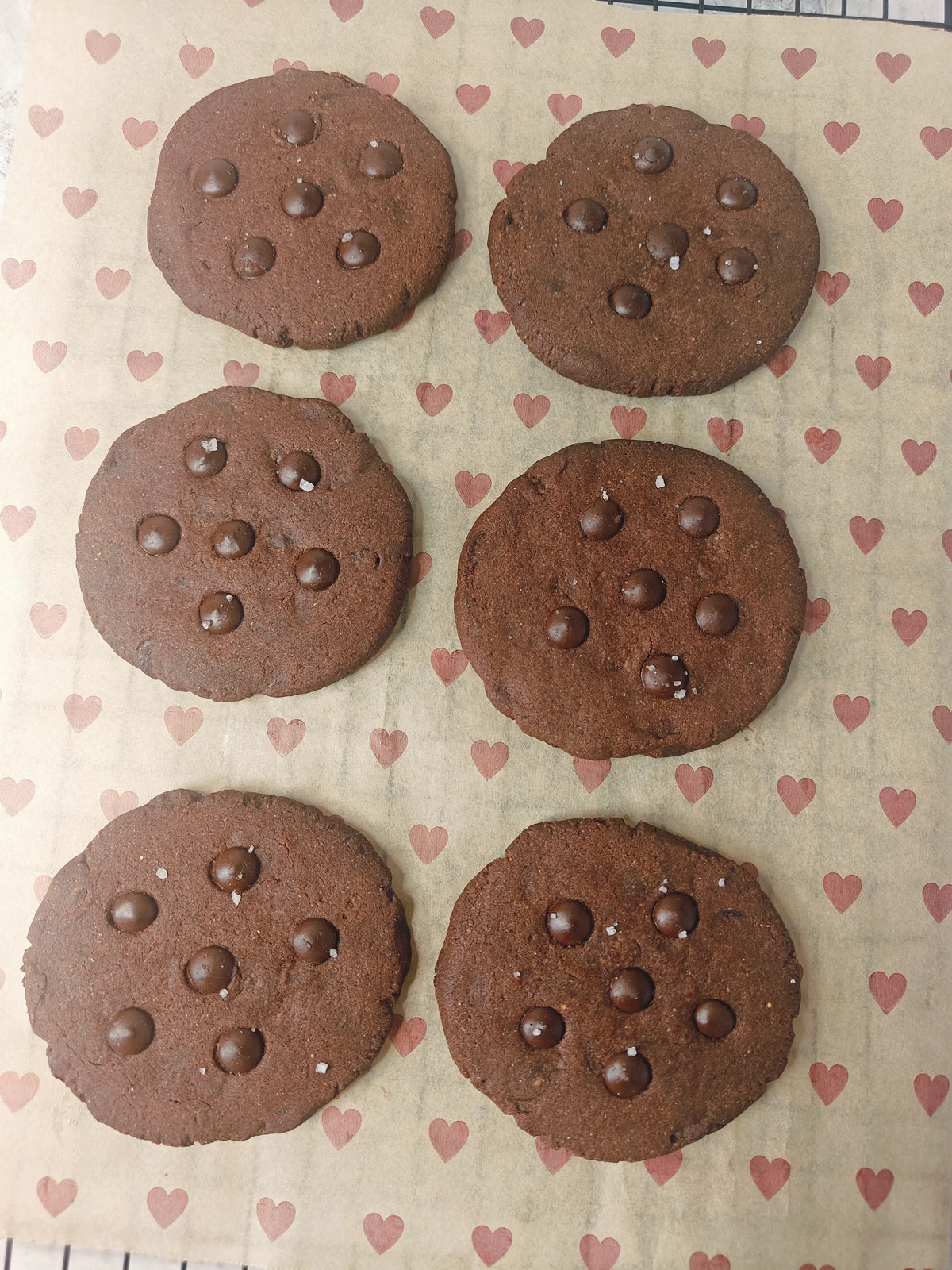 Millet Double Chocolate Cookies