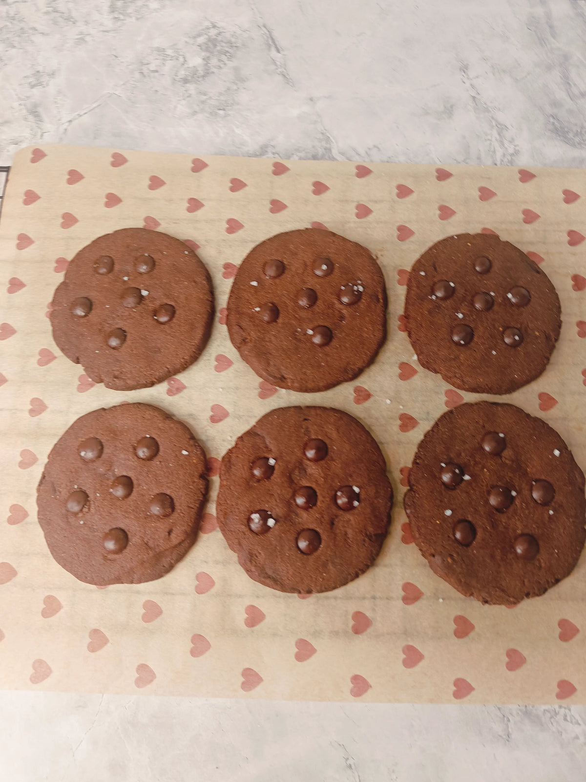 Millet Double Chocolate Cookies