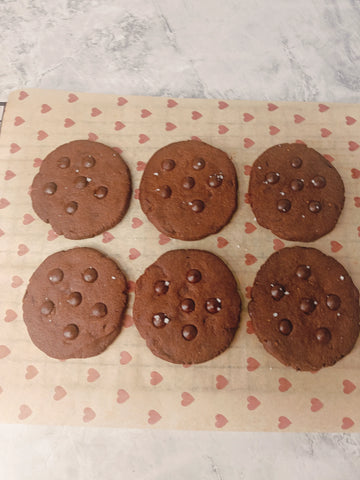 Millet Double Chocolate Cookies