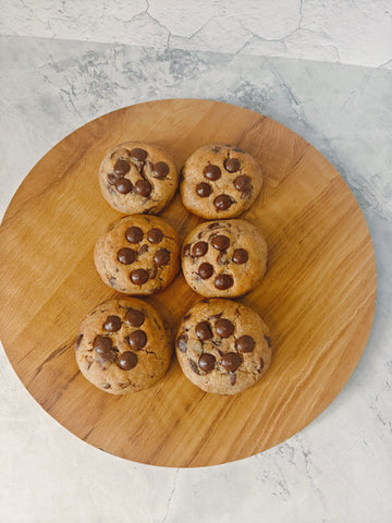 Brown Butter Dark Chocolate Chip Cookies