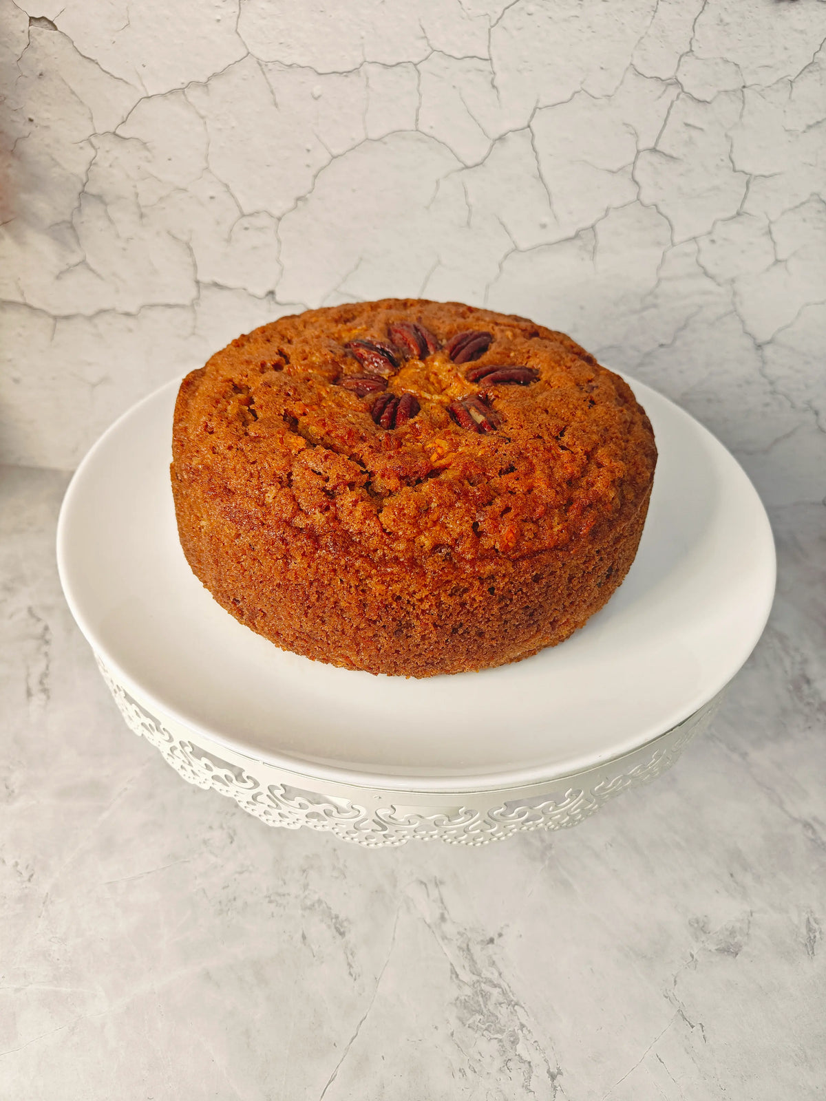 Spiced Carrot & Pecan Cake